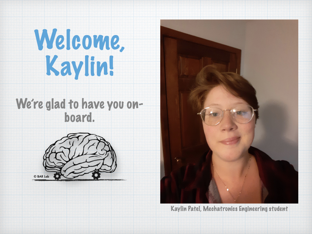 Welcome, Kaylin! We’re glad to have you on-board.