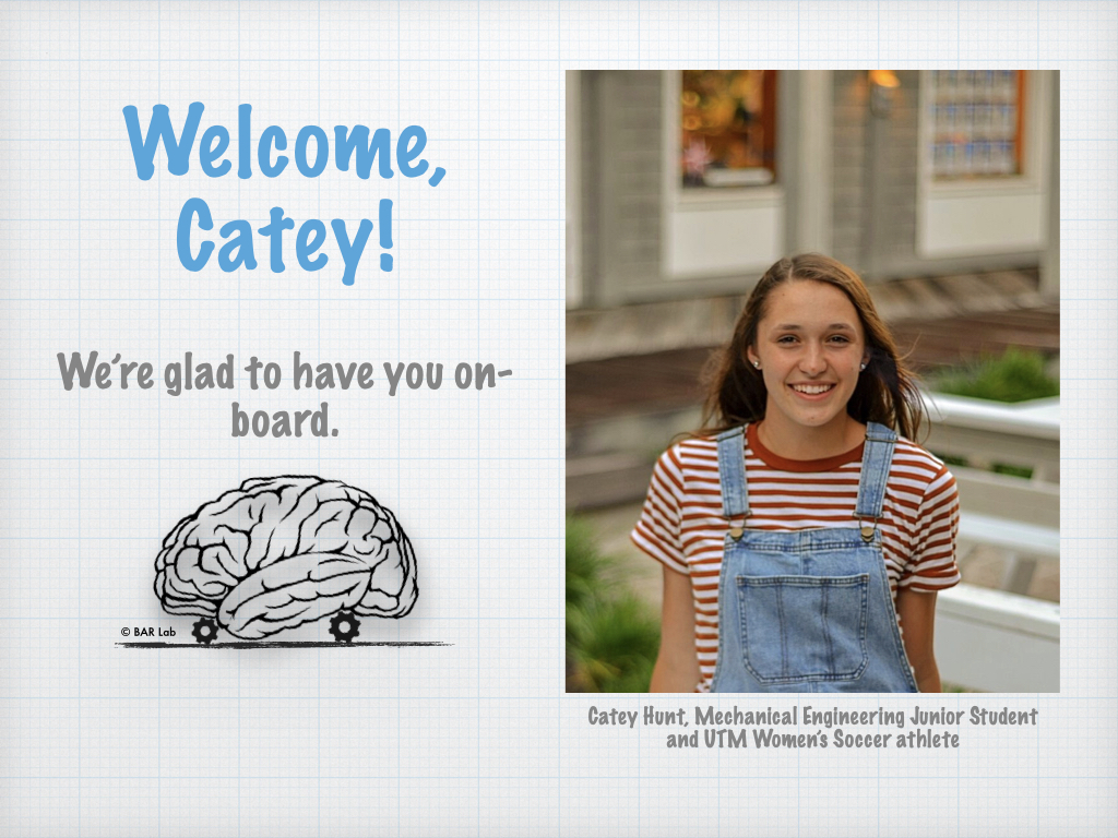 Welcome, Catey! We’re so glad to have you on-board