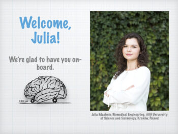 Welcome, Julia! We’re glad to have you on-board