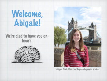 Welcome, Abigale! We’re glad to have you on-board.