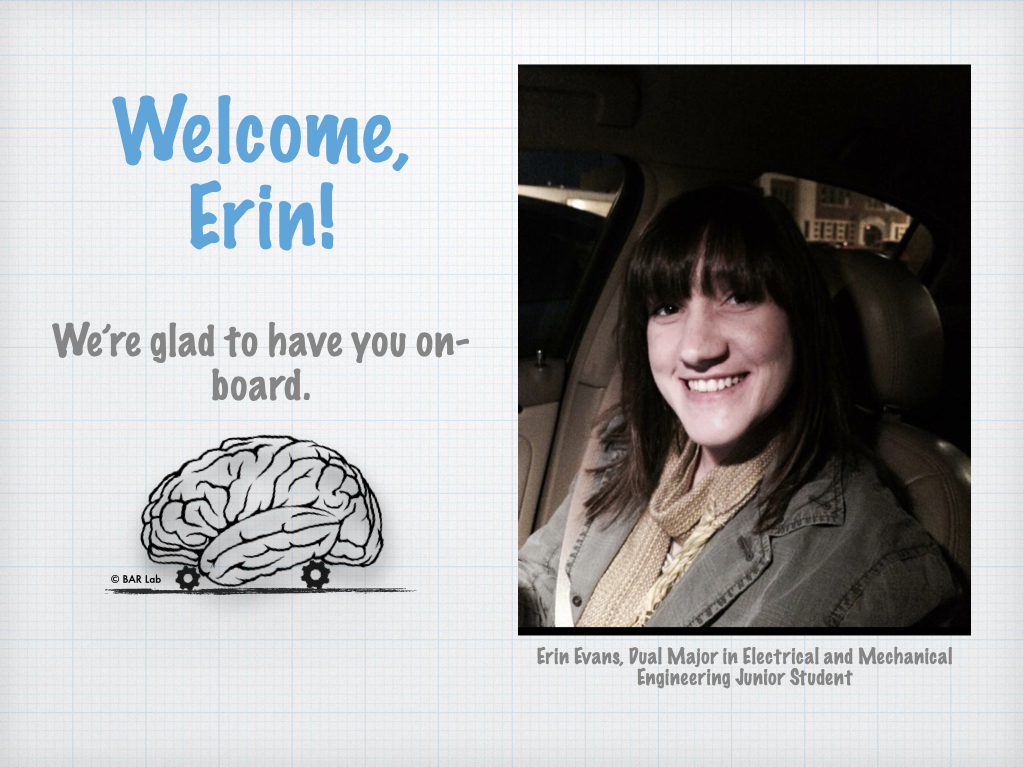 Welcome, Erin! We’re so glad to have you on-board