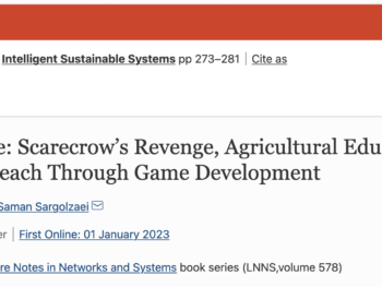 Our recent article published in Springer Lecture Notes in Networks and Systems!