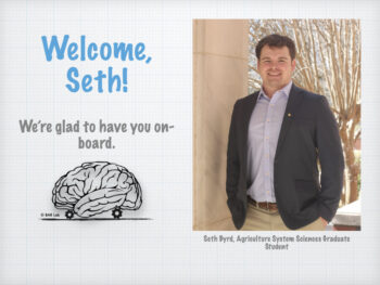 Welcome, Seth! We’re Glad To Have You On-Board!